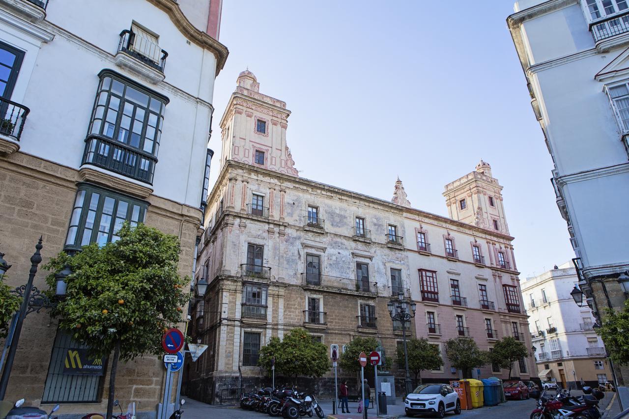Hotel Casa De Las Cuatro Torres Cadiz Bagian luar foto